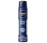 NIVEA MEN Anti-Perspirant Deodorant Spray, Cool Kick, 48 Hours Deo, 250ml