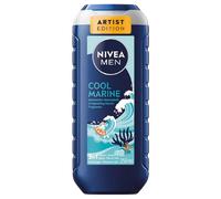 Nivea Men Cool Marine Artist Edition 3-in-1 Shower Gel - 250 ml