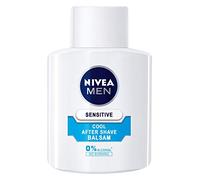 Nivea Men Cooling After Shave Balm for Men, 1 x 100 ml Bottle, Sensitive Cool, 0% Alcohol
