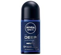 NIVEA MEN Deep Deodorant Ball, Black Carbon, Dark Wood 50 ml