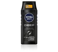NIVEA MEN Deep Shampoo for Men, Against Oily Hair with Activated Carbon, Revitalising for a Long-Lasting Fresh Feeling, Vegan Hair Shampoo for Deep Cleansing (250 ml)