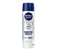 Nivea Men Deodorant Anti-Perspirant Protection 6 x 150 ml Deodorant Spray for Men, Sensitive Protect