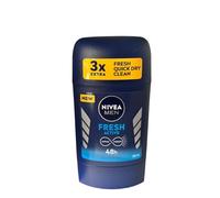 Nivea Men Deodorant Stick Anti-Perspirant Fresh Active 48h Protection Longlasting Freshness, 50 ml, Pack of 2