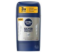 NIVEA MEN Deodorant Stick/Antiperspirant Silver Protect 50 ml Pack of 5