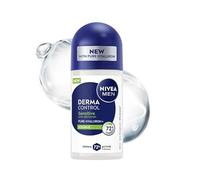 NIVEA MEN Derma Control Sensitive Men's Antiperspirant 72h Bulletproof Protection with Vitamin E and Hyaluronic Acid 50ml PACK OF 6
