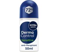 NIVEA MEN Derma Control Sensitive Roll On (6 x 50ml), Anti-Perspirant...