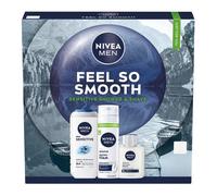 NIVEA Men Feel So Smooth Gift Set - Sensitive Shower & Shave Essentials