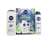 Nivea Men Feel Soothed Sensitive XL 2-Pc Gift Set