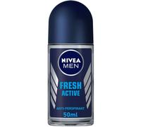 Nivea Men Fresh Active Deodorant Roll-On Long-Lasting Freshness and Odor Protection for Active Men 50 ml