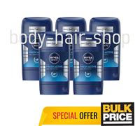 Nivea Men Fresh Active Stick Deodorant Alu-Free 48H Protection Quick Dry 5-Pack