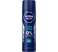 Nivea Men Fresh Ocean Aluminium Free Pack of 6 x 150 ml Deodorant Spray for Men