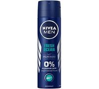 Nivea Men Fresh Ocean Deodorant Spray, 150 ml - Non-Aluminium Deodorant with Refreshing Formula - 48-Hour Protection