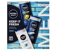 Nivea Men Gift Set - Keep It Fresh (3 Shower Gels)