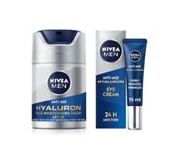NIVEA Men Hyaluron Moisturing Creme & Hyaluron Eye Cream 50 ml + 15 ml