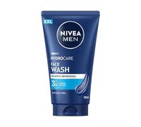 NIVEA MEN Hydrocare Face Wash XXL (150ml), Purifying Face Wash for Men, Cleanser Gel with Aloe Vera and Pro-Vitamin B5, For Hydrated & Refreshed Skin, Daily Men's Skin Care