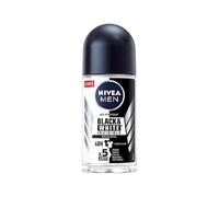 'Nivea Men Invisible Black and White Deodorant Roll-On Anti-Perspirant Deodorant 6 x 50 ml)