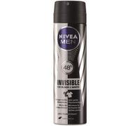 Nivea Men Invisible For Black&White Power Antiperspirant Deodorant Spray, Pack of 6 x 150 ml