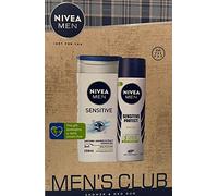 Nivea Men Men's Club Sensitive Shower & Deo Duo Gift Set