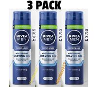 Nivea Men Moisturising Shaving Gel Smooth Glide Aloe Vera 200ml With aloe vera