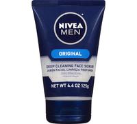 NIVEA Men Original Deep Cleaning Face Scrub 4.4 Ounce
