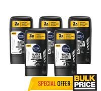 Nivea Men Original Invisible BW Stick Deodorant Anti-Stain 48H Protection 5-Pack