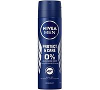 NIVEA MEN Protect & Care Deodorant Spray Pack of 6 (6 x 150 ml), Aluminium-Free, No Burn After Shaving, 48-Hour Protection, Skin Nourishing
