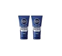 NIVEA MEN Protect & Care Exfoliating Face Scrub (75ml), Invigorating Men's Face Cleanser with Aloe Vera, Face Wash (Pack of 2)