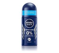 NIVEA MEN Protect & Care Roll-On Deodorant (50 ml), Gentle Deodorant without Aluminium (ACH) for a Long-Lasting Fresh Skin Feeling, Nourishing Deodorant with 48-Hour Deodorant Protection