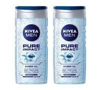 Nivea Men Pure Impact Shower Gel 250Ml (Pack Of 2)