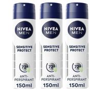 NIVEA MEN Anti-Perspirant Deodorant Spray, Cool Kick, 48 Hours Deo, 150ml