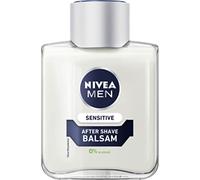 Nivea Men Sensitive After Shave Balsam (1 x 100 ml), beruhigendes After Shave, Hautpflege nach der Rasur mit Kamille und Vitamin E