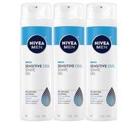 NIVEA Men Sensitive Cooling Shaving Gel 7 Ounce (Pack of 3)