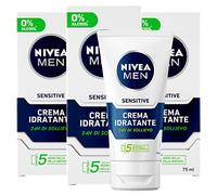 Nivea Men Sensitive Moisturising Cream for Men Moisturising Prevents Irritation Unscented 3 Bottles 75 ml