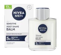 NIVEA MEN Sensitive Post Shave Balm, 100 ml | Sensitive Skin After Shave Balm with VitaminPRO Complex, 5x Skin Irritation Protection, Instant Relief, 24-Hour Hydration