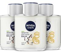 NIVEA Men Sensitive Post Shave Balm 3.3 Fluid Ounce (Pack of 3)