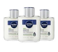 NIVEA Men Sensitive Post Shave Balm 3.3 Fluid Ounce (Pack of 3)