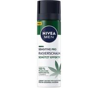 NIVEA MEN Sensitive Pro Shaving Foam (200 ml), Sensitive Shaving Foam with Hemp