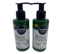 NIVEA MEN Sensitive Pro Ultra Calming Facial Balm (2 x 150ml) Vitamin E Hydrate