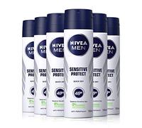 Nivea men Sensitive Protect Deo Spray in 6-pack (6 x 150 ml), antiperspirant for sensitive skin, deodorant with 48-hour protection