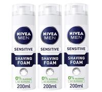 NIVEA Men Sensitive Shaving Foam 3 x 200ml