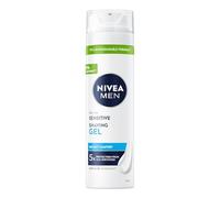 NIVEA MEN Sensitive Shaving Gel, (6 x 200 ml) | Sensitive Skin Shaving Gel with Chamomile, Instant Relief from Irritation, Soothing Formula, Fast Absorbing, Non-Greasy