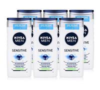 Nivea Men Sensitive Shower Cream Shower Gel 250 ml Pack of 6