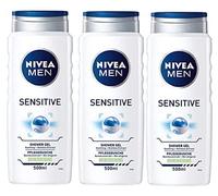 Nivea Men Sensitive Shower Gel Pack of 3 x 500 ml