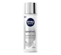 NIVEA MEN Sensitive Soothing Liquid Moisturiser (100ml), Sensitive Skin Moisturiser For Men, Lightweight And Non-Greasy Face Lotion, Fragrance-Free And Soothes Skin