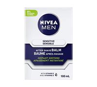 Nivea Men Shave Balm, Sensitive, Active Comfort System, 2 x 3.3 oz (Pack of 2)