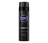 Nivea Men Shaving Gel with Active Carbon for Men, Deep, Pack of 6 (6 x 200 ml)