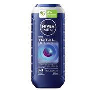 Nivea Men Shower Gel / Shampoo 3-in-1 Total Relax 250 ml Pack of 6
