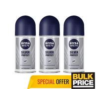 NIVEA Men's Ball Anti-Perspirant Silver protect Dynamic Power 50 Ml