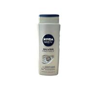NIVEA MEN Silver Protect Shower Gel Pack of 6 (6 x 500ml), Anti-Bacterial Body Wash with Silver Ions, All-in-1 Shower Gel for Men, Strong NIVEA MEN Shower Gel