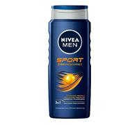 Nivea Men Shower gel for body, face and hair, bottle, sports (1 x 500 ml)
